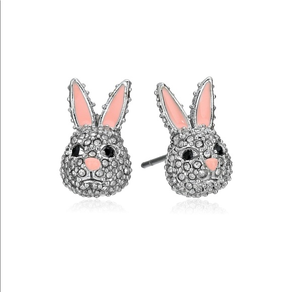 Kate Spade Make Magic Rabbit 🐰 Studs - Picture 3 of 7